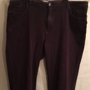 Coldwater Creek  Classic Fit Brown Jeans